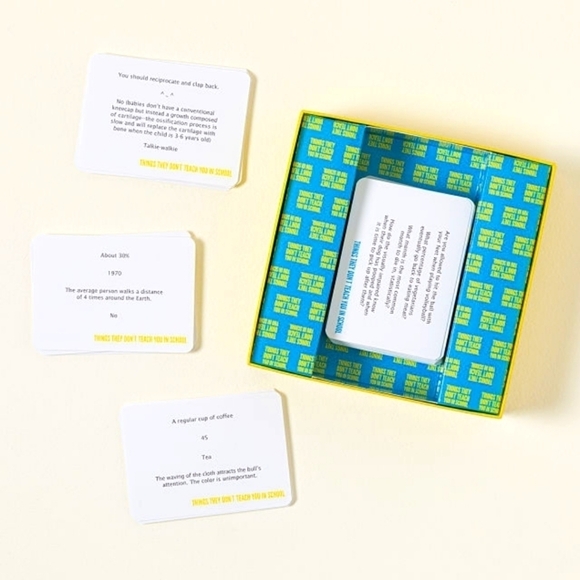 hygge games Other - Things they don't teach you in school trivia